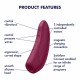 SATISFYER CURVY 1+ rose red