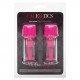 Přísavky na bradavky California Exotic Vacuum Twist Suckers pink