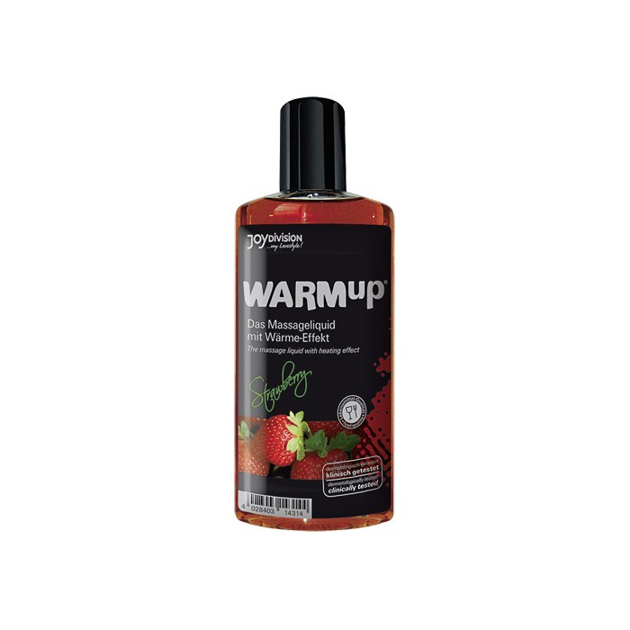 Tělový olej WARMup Jahoda 150 ml