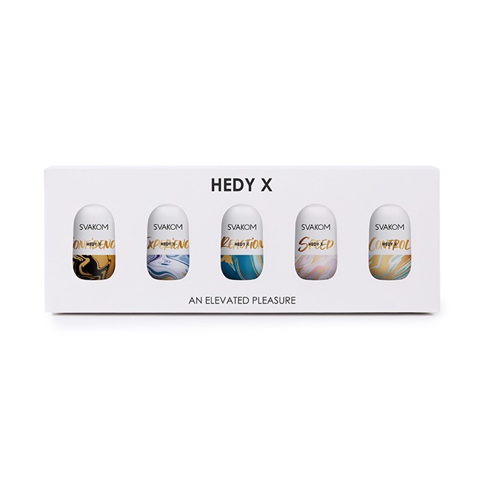 Pánský masturbátor vajíčko Hedy X Mix 5 ks -