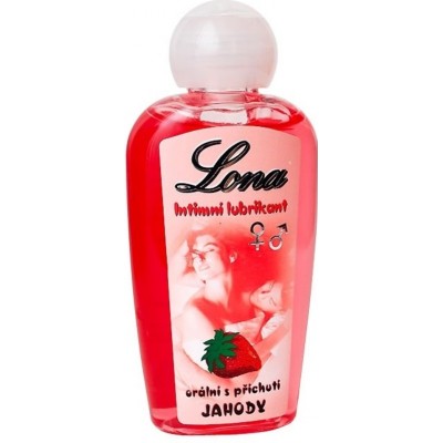 Lubrikační gel LONA JAHODA 130 ml